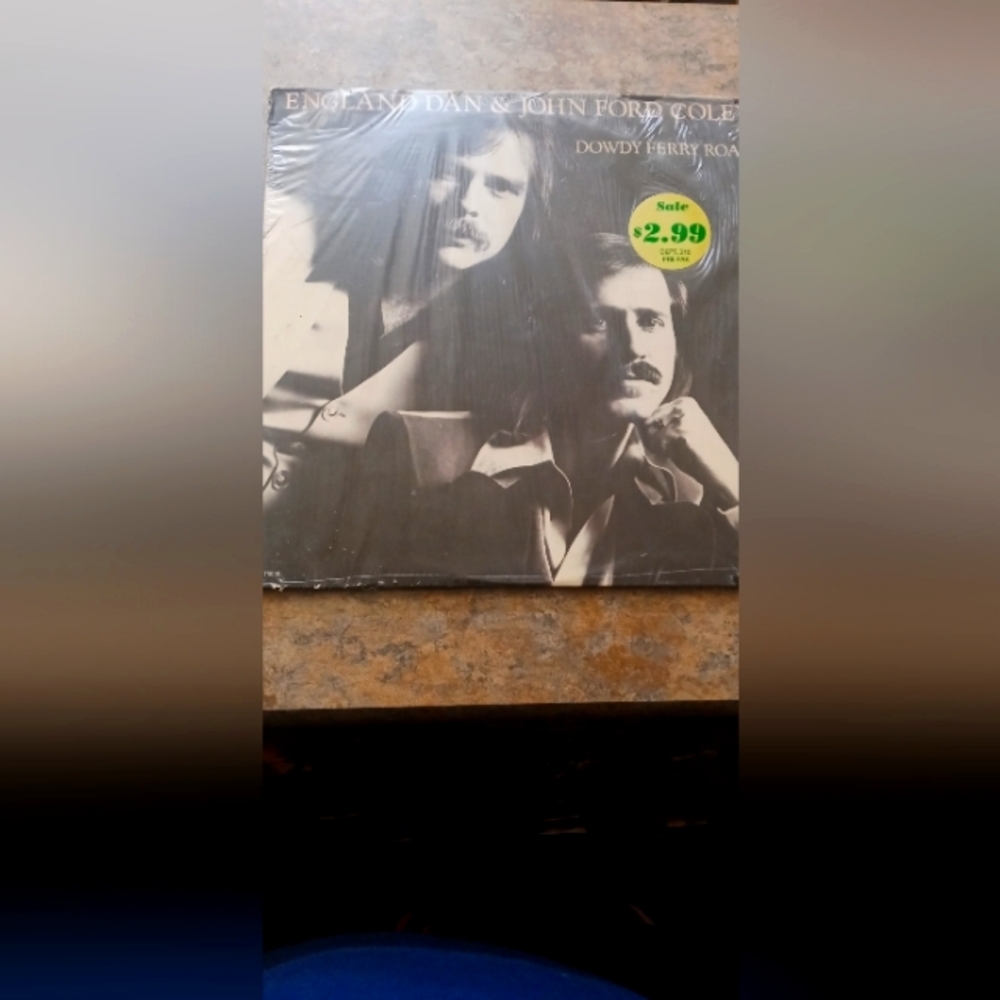 Vintage Dan Fogelberg & John Ford Coley Vinyl LP — Black & White Cover